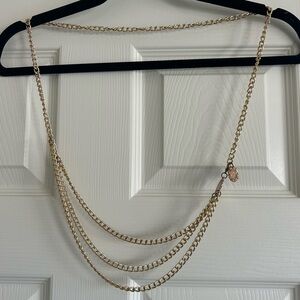 Gold Layered Chain Necklace